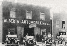 Коли з’явився автомобіль в Калгарі?