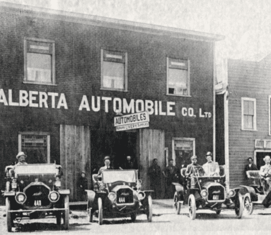 When Did the Car Arrive in Calgary?