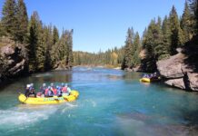 Экстремальный сплав. Рафтинг по Кананаскису в Калгари